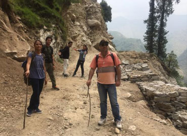 Trekking in Barot Valley