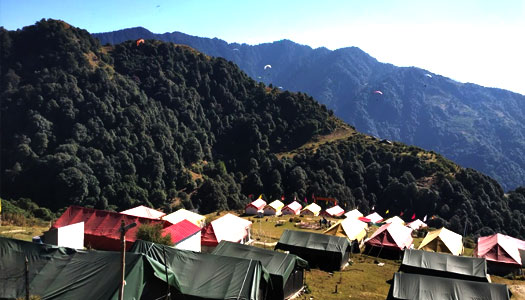 bir Billing camping experience in Himachal